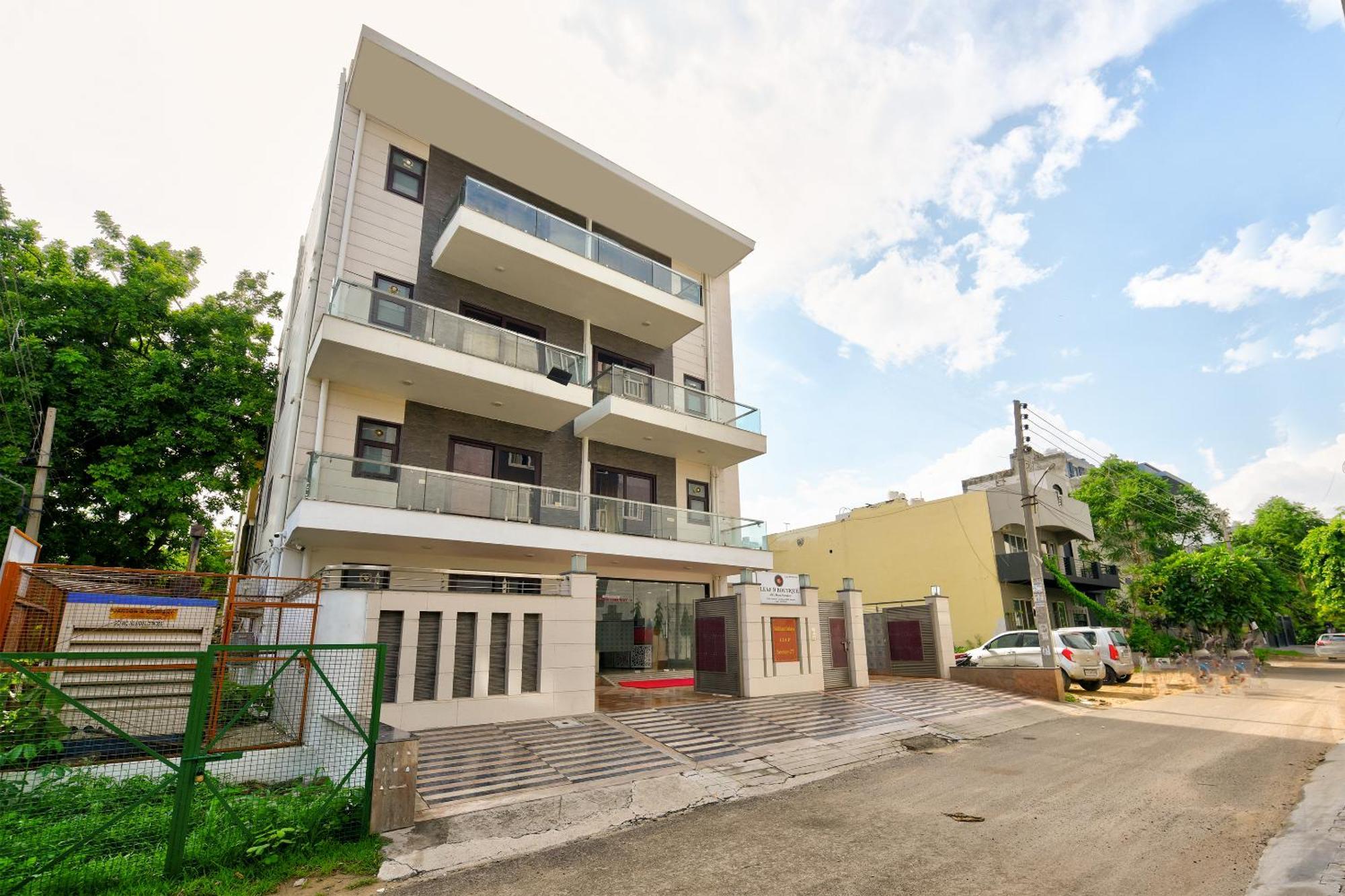 Hotel Leaf 9 Boutique, Near Golf Course Road And Galleria Market Gurgáon Kültér fotó